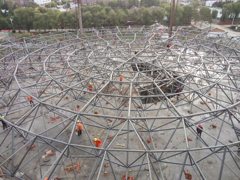 永城全民健身中心网架